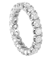 Ringe X-Diamond Dame Eternity in Weißgold Diamante Lab Grown 2.30 Ct LXDAET010O4BR240 - LXDAET010O4BR240